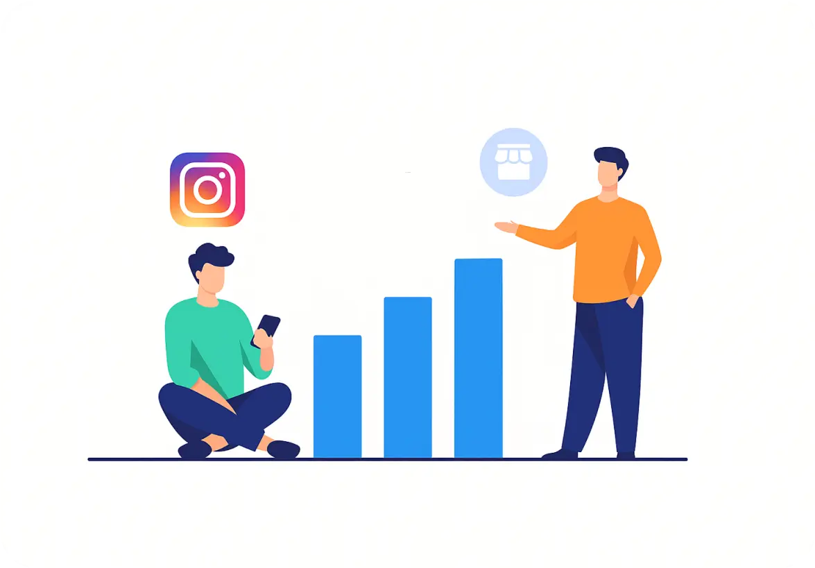 GoreAd graphic representing social media growth